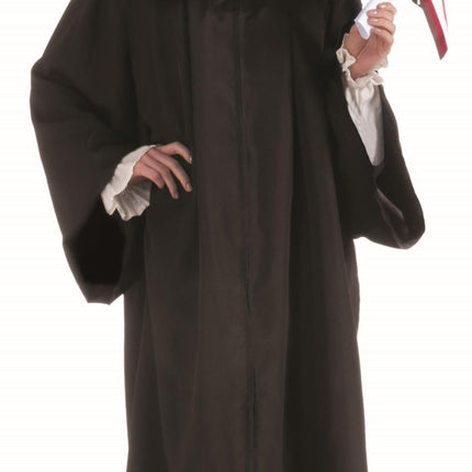 Child Unisex Black Full Length Graduation Robe Costume