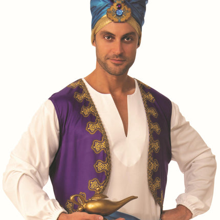 Sultan Arabian Prince Aladdin Adult Costume Size X-Large