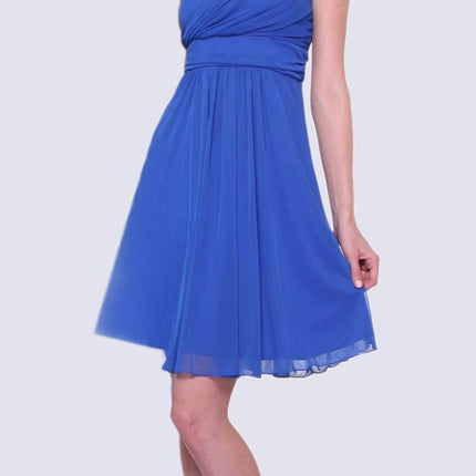 CLEARANCE - Cinderella Divine 3909 One Shoulder Chiffon Dress (Size 2XL)