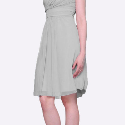 CLEARANCE - Cinderella Divine 3909 One Shoulder Chiffon Dress (Size 2XL)