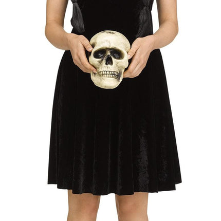 Gothic Girl Black Dress Wednesday Adams Adult Costume S/M 2-8