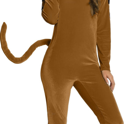 Scooby Doo Adult Pajama Jumpsuit with Hood Costume
