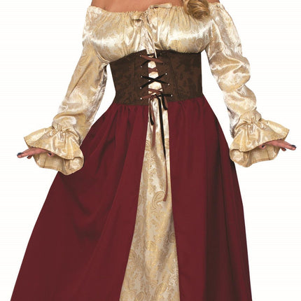 Medieval Pirate Wench Adult Plus Size Costume