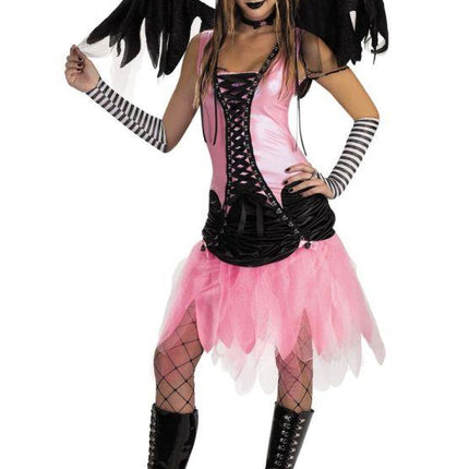 Deluxe Graveyard Fairy Adult Gothic Costume Teen 7-9