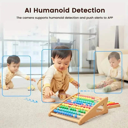 1080P Smart Indoor WiFi Camera | Two-Way Audio & Video Call + Night Vision