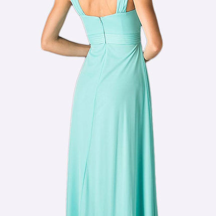 CLEARANCE - Cinderella Divine 3984 Long Chiffon Dress Sleeveless (Size XL)