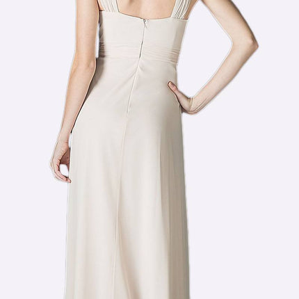 CLEARANCE - Cinderella Divine 3984 Long Chiffon Dress Sleeveless (Size XL)