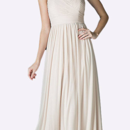 CLEARANCE - Cinderella Divine 3984 Long Chiffon Dress Sleeveless (Size XL)