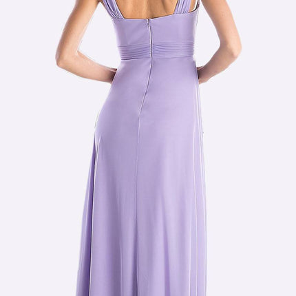 CLEARANCE - Cinderella Divine 3984 Long Chiffon Dress Sleeveless (Size XL)