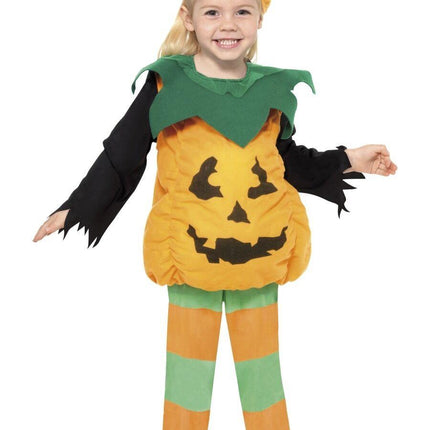 Little Pumpkin Jackolantern Toddler Halloween Costume
