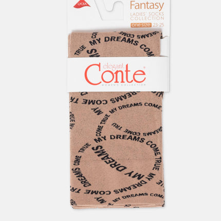 Dense Socks Conte Fantasy - Knitted "My dreams" Design