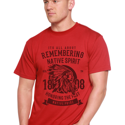 Remembering Spun Bamboo® Men's Bamboo Viscose/Organic Cotton Short Sleeve Graphic T-Shirt