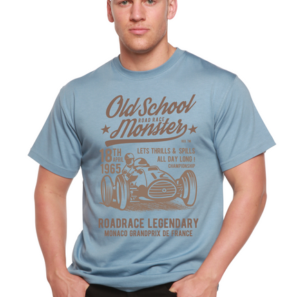 Old School Road Spun Bamboo® Men's Bamboo Viscose/Organic Cotton Short Sleeve Graphic T-Shirt
