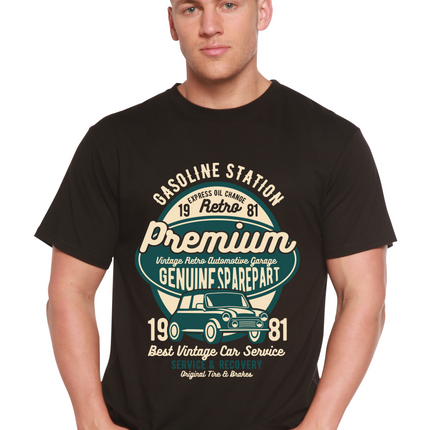 Premium Garage Spun Bamboo® Men's Bamboo Viscose/Organic Cotton Short Sleeve Graphic T-Shirt