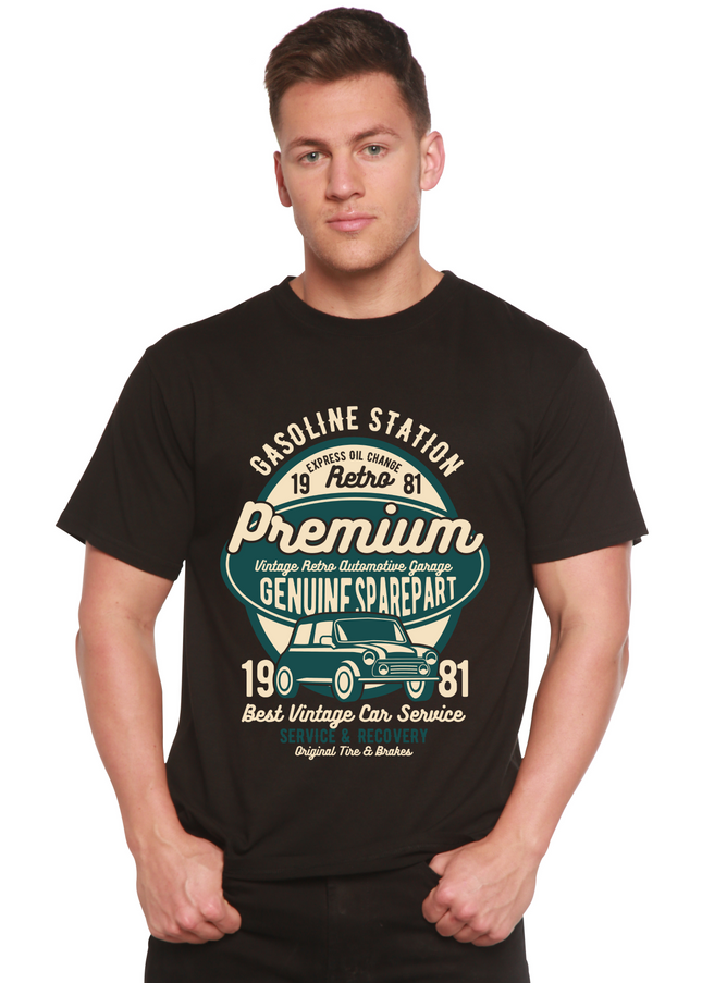 Premium Garage Spun Bamboo® Men's Bamboo Viscose/Organic Cotton Short Sleeve Graphic T-Shirt