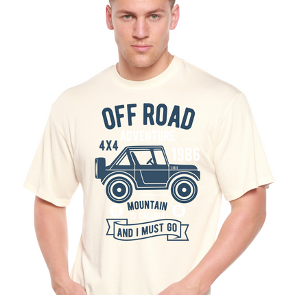 Off Road Adventure Spun Bamboo® Men's Bamboo Viscose/Organic Cotton Short Sleeve Graphic T-Shirt