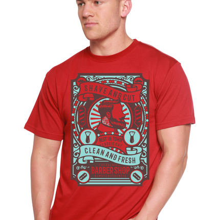 Shave and Cut Spun Bamboo® Men's Bamboo Viscose/Organic Cotton Short Sleeve Graphic T-Shirt