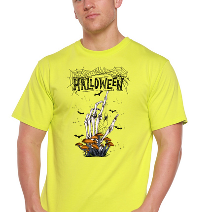 Halloween Men's Bamboo Viscose/Organic Cotton Short Sleeve Graphic T-Shirt