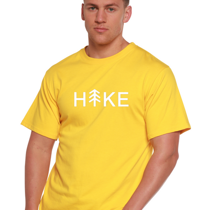 Hike Men's Bamboo Viscose/Organic Cotton Short Sleeve Graphic T-Shirt