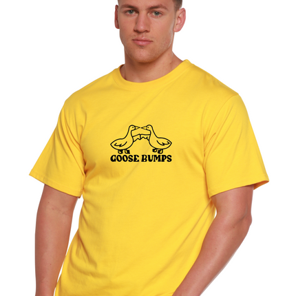 Goose Bumps Men's Bamboo Viscose/Organic Cotton Short Sleeve Graphic T-Shirt