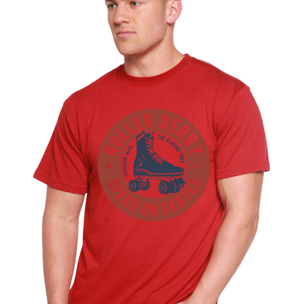 Roller Derby Spun Bamboo® Men's Bamboo Viscose/Organic Cotton Short Sleeve Graphic T-Shirt