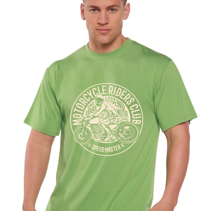 Motorcycle Riders Club Men's Bamboo Viscose/Organic Cotton Short Sleeve Graphic T-Shirt