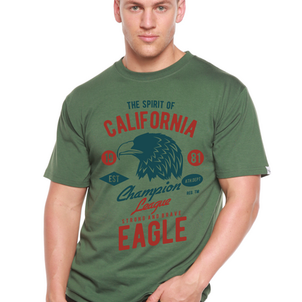 The Spirit of Spun Bamboo® Men's Bamboo Viscose/Organic Cotton Short Sleeve Graphic T-Shirt