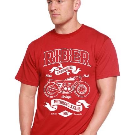 Rider Spun Bamboo® Men's Bamboo Viscose/Organic Cotton Short Sleeve Graphic T-Shirt