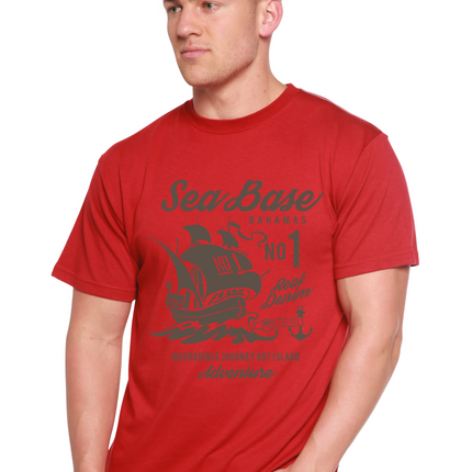 Sea Base Spun Bamboo® Men's Bamboo Viscose/Organic Cotton Short Sleeve Graphic T-Shirt