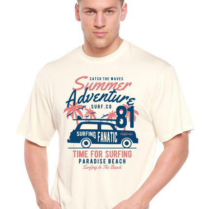Sammer Adventure Spun Bamboo® Men's Bamboo Viscose/Organic Cotton Short Sleeve Graphic T-Shirt