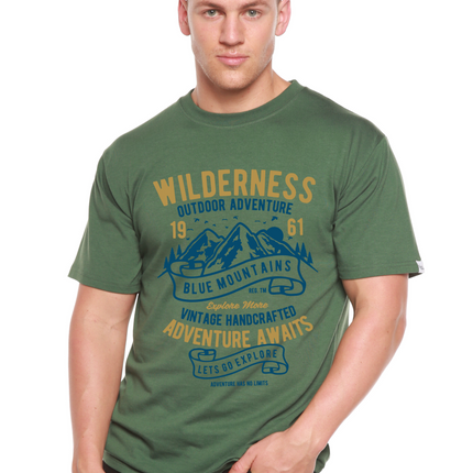 Wilderness Spun Bamboo® Men's Bamboo Viscose/Organic Cotton Short Sleeve Graphic T-Shirt