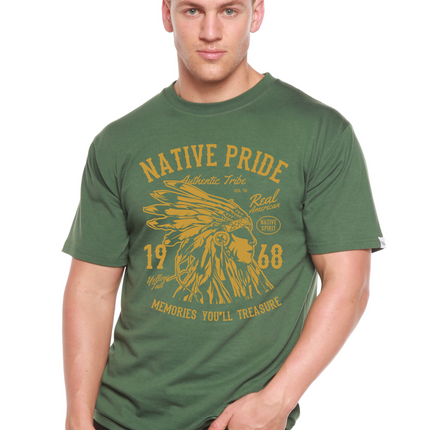 Native Pride Spun Bamboo® Men's Bamboo Viscose/Organic Cotton Short Sleeve Graphic T-Shirt