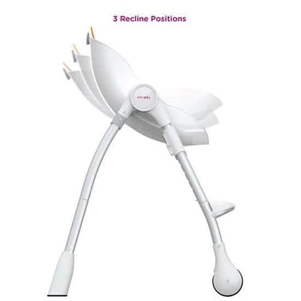 Oribel Cocoon High Chair. 3 Recline Option + Height Adjustable, Removable Tray (Refurbished)