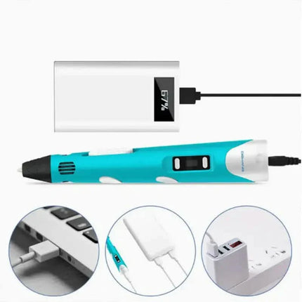 3D Printing Pen With Display - Includes 3D Pen