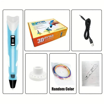 3D Printing Pen With Display - Includes 3D Pen