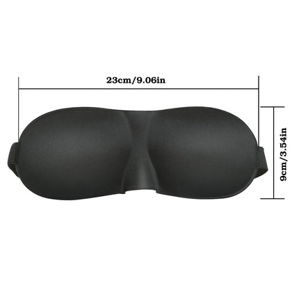 3D Soft Blindfold Sleeping Eye Mask