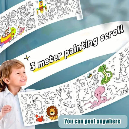 3M Painting Paper Roll DIY Painting Painting Color Filling