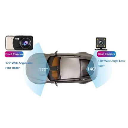 4 Inch FHD Screen Car Camera Car Dash Cam