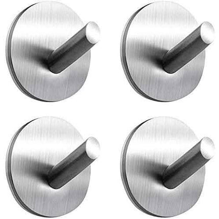 4-Pack: Heavy Duty Durable 304 Stainless Steel Wall Hangers