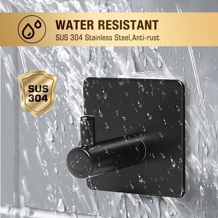 4-Pack: Heavy Duty Durable 304 Stainless Steel Wall Hangers
