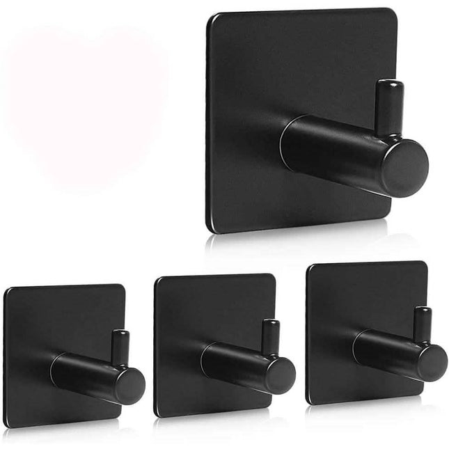 4-Pack: Heavy Duty Durable 304 Stainless Steel Wall Hangers