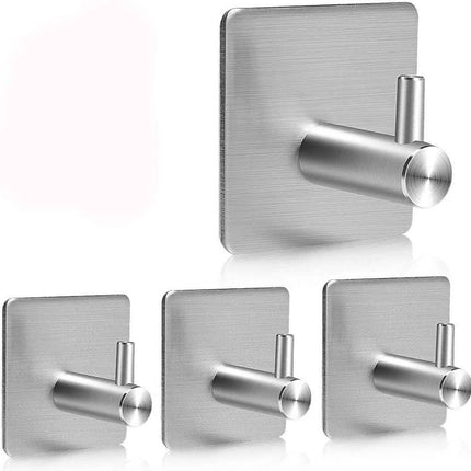 4-Pack: Heavy Duty Durable 304 Stainless Steel Wall Hangers