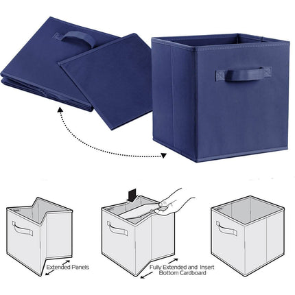 4-Pack: iMounTEK Foldable Storage Cube Bins