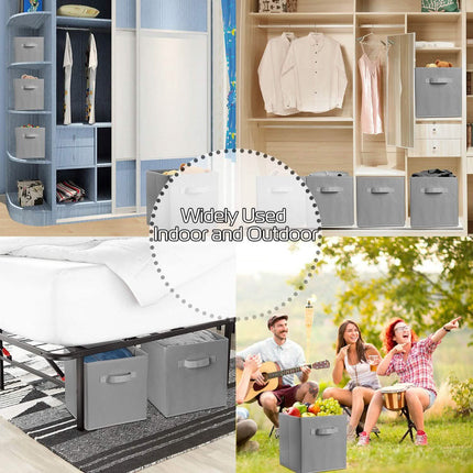 4-Pack: iMounTEK Foldable Storage Cube Bins