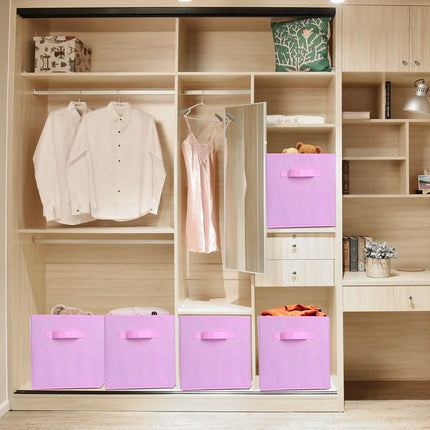 4-Pack: iMounTEK Foldable Storage Cube Bins