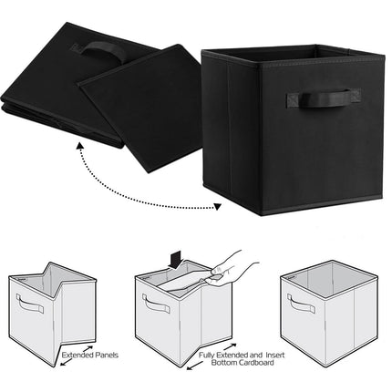 4-Pack: iMounTEK Foldable Storage Cube Bins
