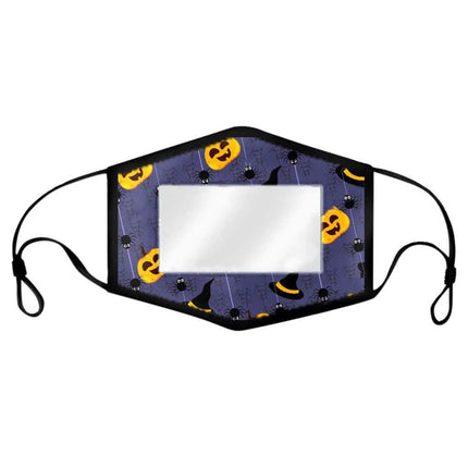 4-Pack: Kids Smile Window Face Mask Washable and Reusable