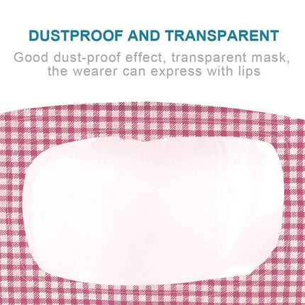4-Pack: Reusable Anti Dust Unisex Smile Mouth Face Mask