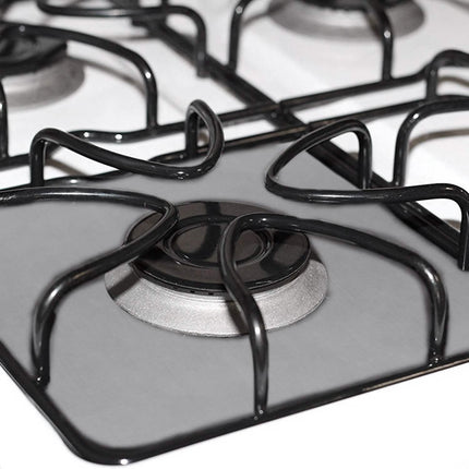 4-Pack: Reusable Nonstick Overtop Burner Protector Liner