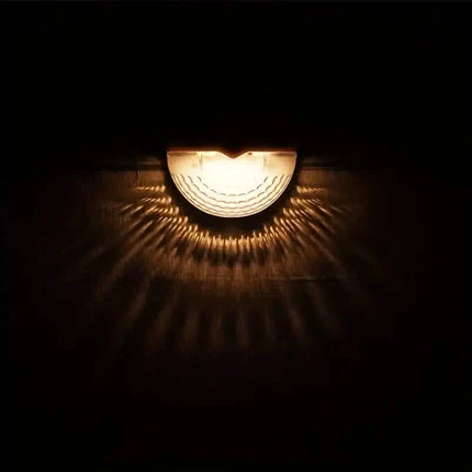 4-Pack: Solar Fence Lights Solar Deck Lights